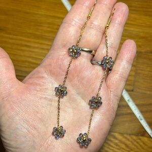 3/$25 Floral Drop Earrings